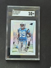 2012 Panini Prizm Silver Prizm Steve Smith #31 SGC 10 Gem Mint Panthers picture