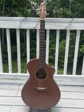 BREEDLOVE Wildwood Concert Satin CE Mahogany Acoustic, Road Runner Deluxe Gigbag picture