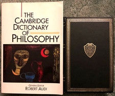 The Cambridge Dictionary of Philosophy & Plato, Epictetus, Marcus Aurelius HC picture
