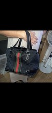 Gucci Doctors Satchel Leather /Canvas keys padlock   Preloved Good Condition  picture