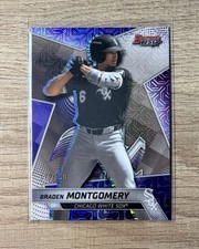 2025 Bowman's Best Braden Montgomery Top Prospects Purple Mojo Refractor #/250 picture