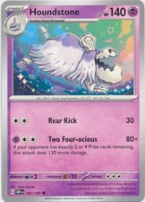 Houndstone - 101/197 - Uncommon (Near Mint) Obsidian Flames - Psychic Pokémon picture