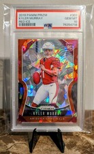 2019 Panini Prizm Kyler Murray RC Red Ice Rookie #301 Cardinals PSA 10 GEM MINT picture