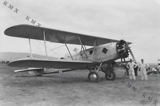 1927 Boeing Air Mail Plane At The Mills Field Municipal Airport 4x6 photo picture