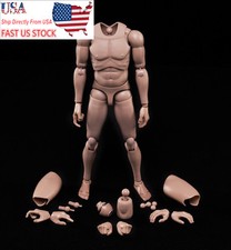 1/6 MX02-A Europe Skin Male Figure Body Model Toy with Neck For 12