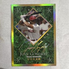 Donruss 1994 Leaf All-Stars Juan Gonzalez Texas Rangers #13/15 /10000 picture