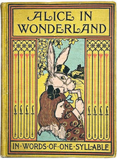 RARE Alice in Wonderland FIRST EDITION Lewis Carroll TENNIEL ILLUSTRATED Antique picture