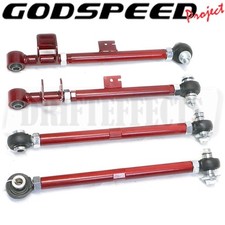 Godspeed Adjustable Rear Lateral Link Set Kit For Subaru Impreza GC/GM 1993-01 picture