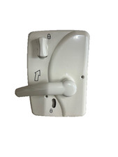 Trimark 25256-02, RV Interior Door Handle Plate for Model 30-900, White picture