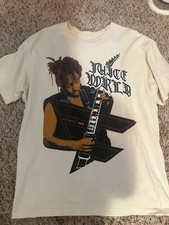 FaZe Clan Juice WRLD Legends Never Die White Graphic Tee Tagless Mens L picture