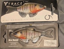 (2)lures 6th sense trace 3.75