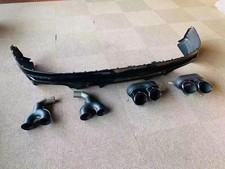 For 2018-2021 Audi Q5 S-line SQ5 B9 Rear Diffuser & Exhaust Tips picture