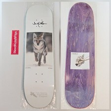SIGNED Zero x Jamie Thomas J.R. Hess Nature Series Wolf Skateboard Deck + MOUNT picture