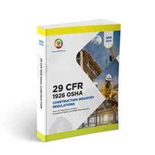 OSHA 1926 Construction Industry January 2025 Book picture