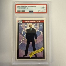 1990 Marvel Universe #7 Professor X PSA 9 picture