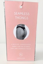 New Yummie Shadow Stripe 3 Pack Seamless Things 93% Nylon 7% Spandex Size XL picture