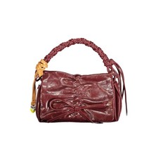 Desigual Burgundy Polyurethane Women Mini Bag 100% Authentic picture