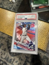 2017 Bowman's Best Ronald Acuna Jr. Top Prospect Refractor PSA 10  picture