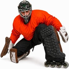 Sliders Off-Ice Goalie Hockey ADULT 32 IN Slide Plates Roller Ball Street DEK picture