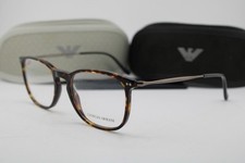 NEW GIORGIO ARMANI AR 7190 5026 HAVANA GUNMETAL AUTHENTIC EYEGLASSES 55-20 picture