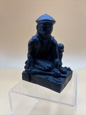 Vintage Handcraftend Coal Miner Decorative Collectable Figurine  picture