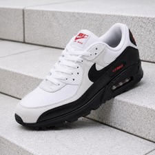 Nike Air Max 90 Perforated Leather White Black IV2867-100 Men's Size New picture