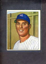 1950 Bowman #100 Vic Raschi VG picture