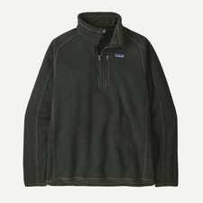 Patagonia Men's Better Sweater 1/4-Zip Fleece Color Old Growth Green picture