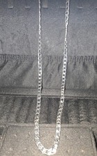 925 Sterling Silver Diamond-Cut Curb Link Chain 23