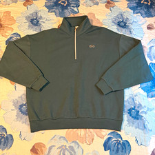 Alo 1/4 Zip Pullover Sweatshirt Size M picture