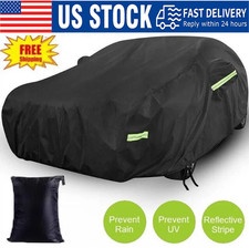 Heavy Duty Waterproof Full Car Cover All Weather Protection Outdoor Dustproof picture