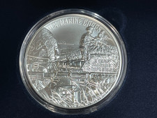 2022-P U.S. Marine Corps Matte 2.5 oz Ag Medal  Mint Box COA  SEMPER FI picture