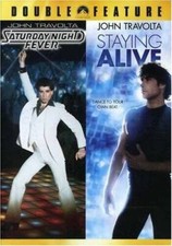 Saturday Night Fever / Staying Alive (Double Feature) - DVD - GOOD picture