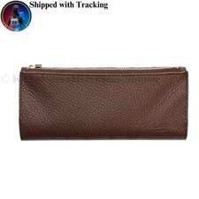 Luddite Pencil Case Bendy Essential ADRIA Italian Leather Whiskey LDKA-BN picture