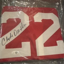 Clyde Drexler #22 Signed Houston Basketball Jersey JSA picture