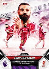 Mohamed Salah - 2025-26 Premier League Topps NOW® - Card 203 | Egypt | Liverpool picture