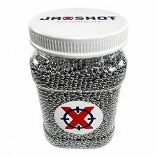 10,000 Silver Zinc Plated Metal BBS 4.5mm (.177 Cal) - Jaxshot (BC Precision) picture