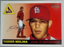 2004 Topps Heritage #355 Yadier Molina Rookie St. Louis Cardinals picture