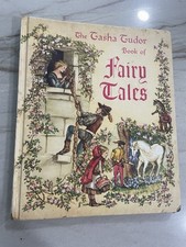 VINTAGE 1961 The Tasha Tudor Book of Fairy Tales Hardcover 60s picture