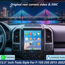 For Ford F-150 250 350 2016 2017 2018 2019 2020 2021 GPS CarPlay Radio Stereo picture