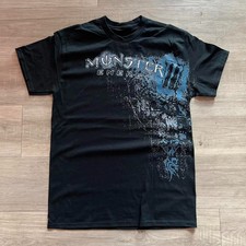 90s affliction style blue monster tee picture