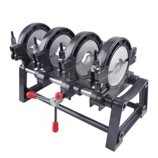 Manual Piping Pipe Fusion Welder 4 Clamps HDPE PP PE Butt Fusion Welding Machine picture