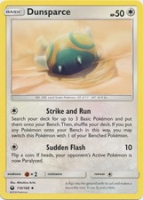 Dunsparce - 110/168 - Uncommon (Lp) Celestial Storm - Colorless Pokémon picture