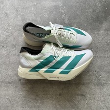 ADIDAS ADIZERO ADIOS PRO 4 RUNNING SHOES WHITE TEAL SIZE US 11.5 UK 11 EU 46 picture
