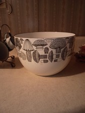 RARE Vintage MCM Finel Arabia Mushroom Enamel Finland Kaj Franck Esteri Tomula picture