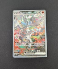 Reshiram ex 166/086 SIR Full Art Illustration Rare Pokemon White Flare Holo NM picture