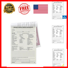 Driver Vehicle Inspection Report Book DVIR 5 Pack DOT Compliance Truck Tractor picture