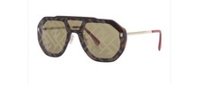 Authentic Fendi FE40006U Sunglasses Havana Brown Mirror – New – Case Included picture