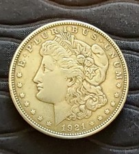 1921 D MORGAN SILVER DOLLAR picture