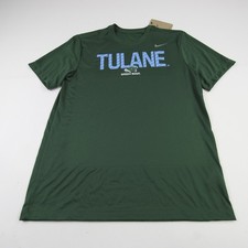 Tulane Green Wave Nike Short Sleeve Shirt Men's New with Tags Multiple Sizes picture